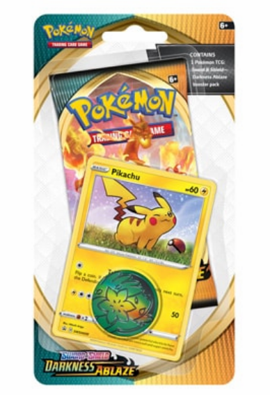 Pokemon Sword & Shield Darkness Ablaze Checklane Blister