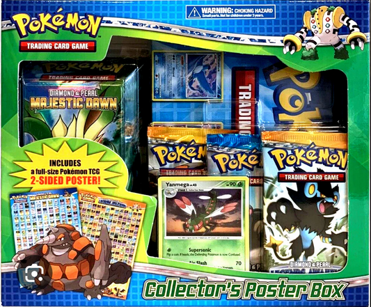 Pokemon Diamond & Pearl Collectors Poster Box