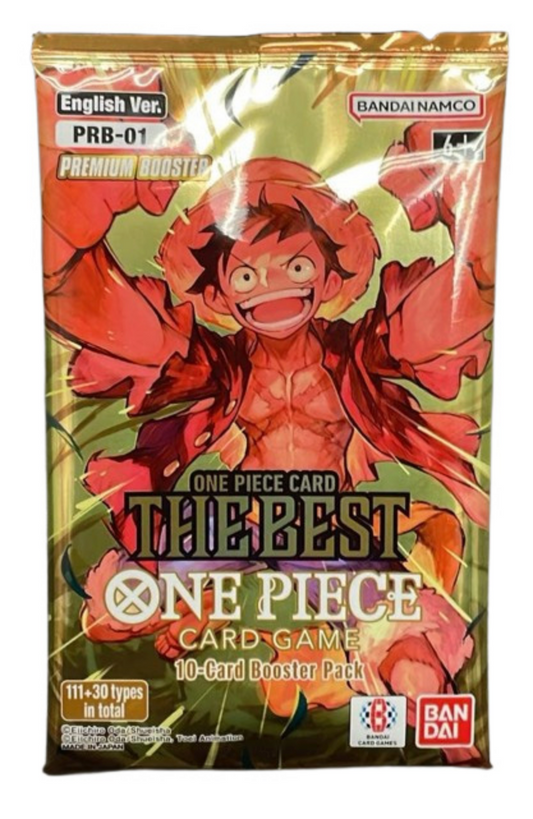 One Piece Trading Cards - The Best PRB-01 - PREMIUM BOOSTER PACK [10 Cards]