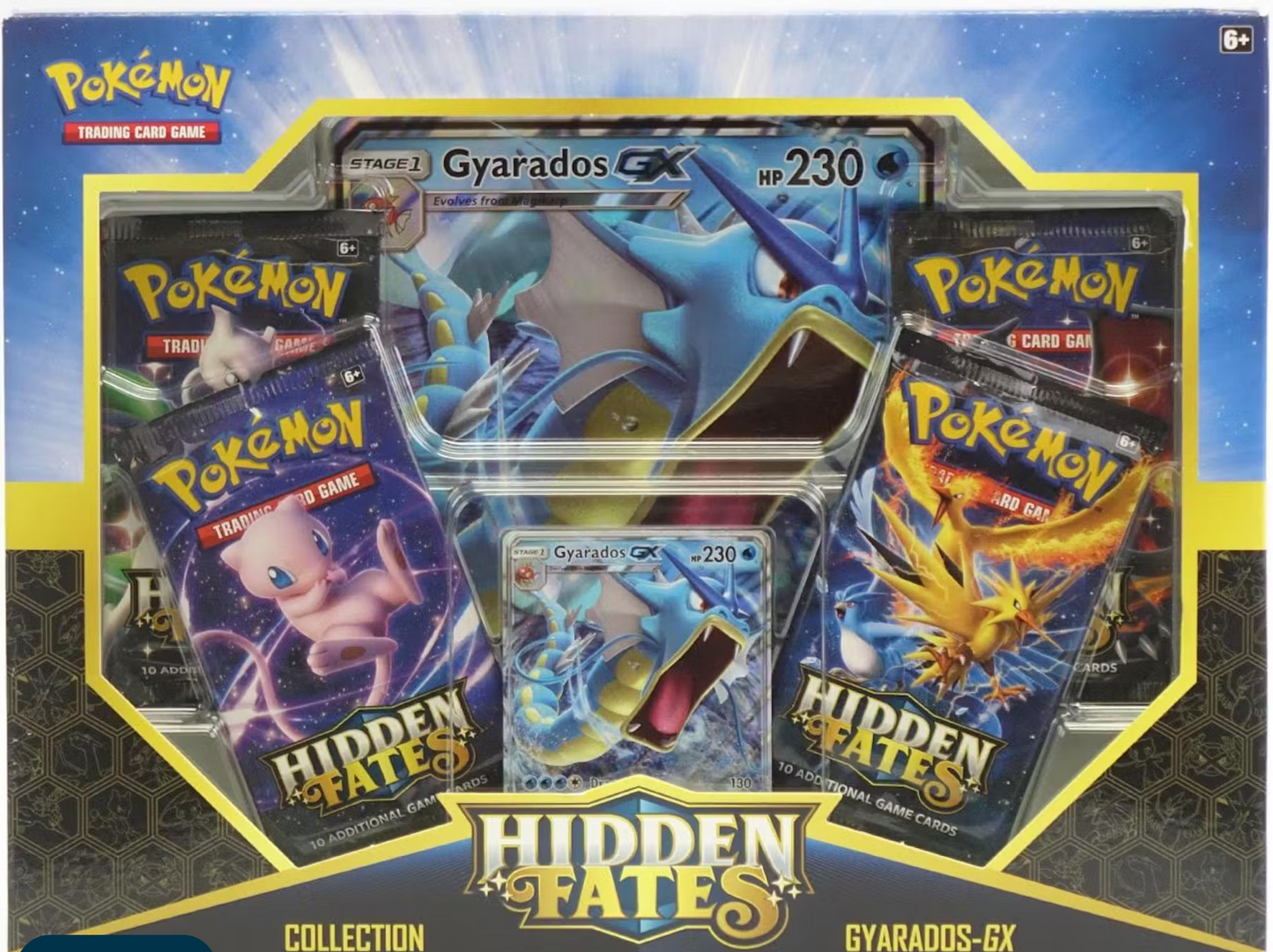 Pokemon Hidden Fates Gyarados-GX Collection