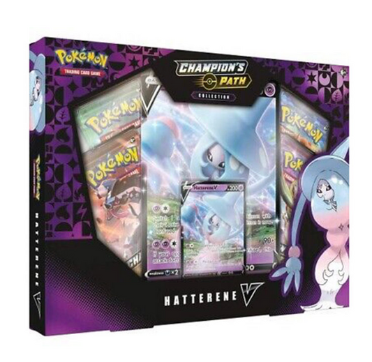 Pokemon TCG: Champions Path Collection Hatterene V Box