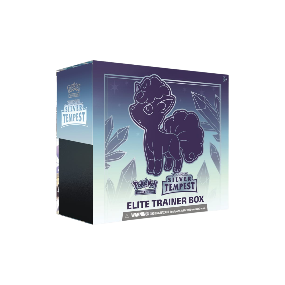 Pokemon Sword & Shield Silver Tempest ETB Elite Trainer Box