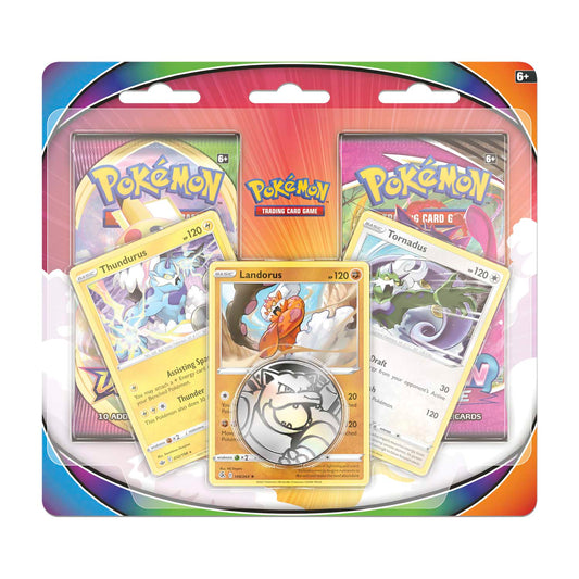 Fusion Strike Vivid Voltage 2 Pack Blister (Thundurus, Landorus & Tornadus)
