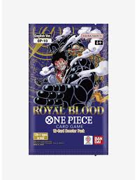 One Piece Royal Blood One Piece Sleeved Booster Pack