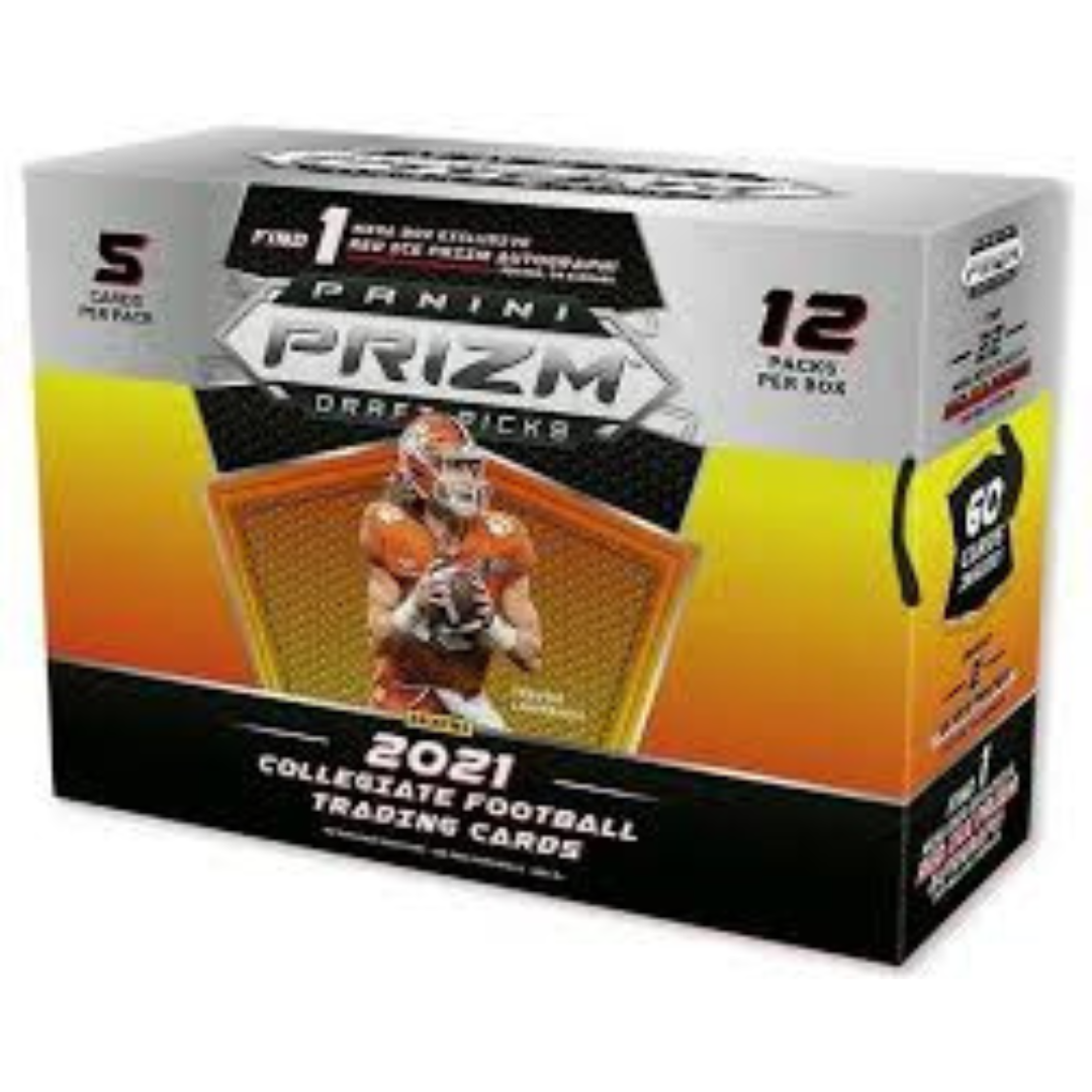 2021 Panini Prizm Draft Picks Football Mega Box (Red Ice Prizms)