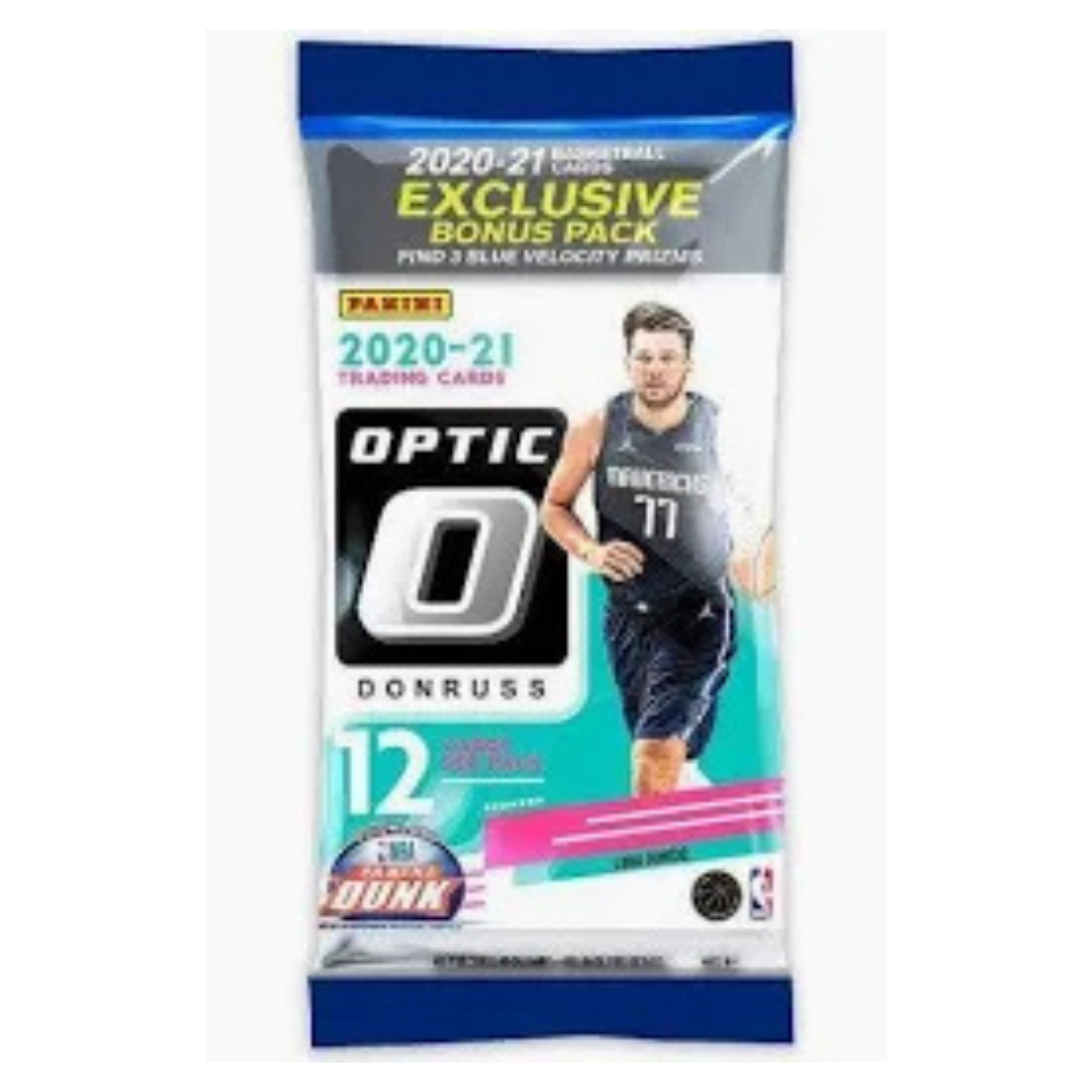 2020/21 Panini Donruss Optic Basketball Cello Multi Pack (Blue Velocity Prizms!)