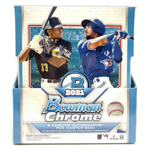 2021 Bowman Chrome Baseball Hobby Box