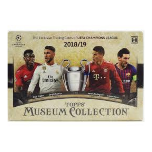 2018/19 Topps Musem Collection UEFA Soccer Sealed Hobby Box