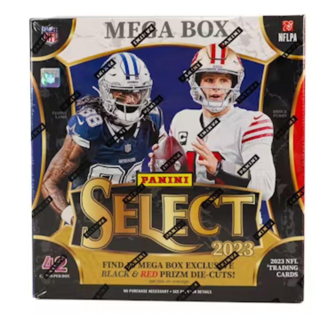 2023 Panini Select Football Mega Box (Black & Red Prizms!)