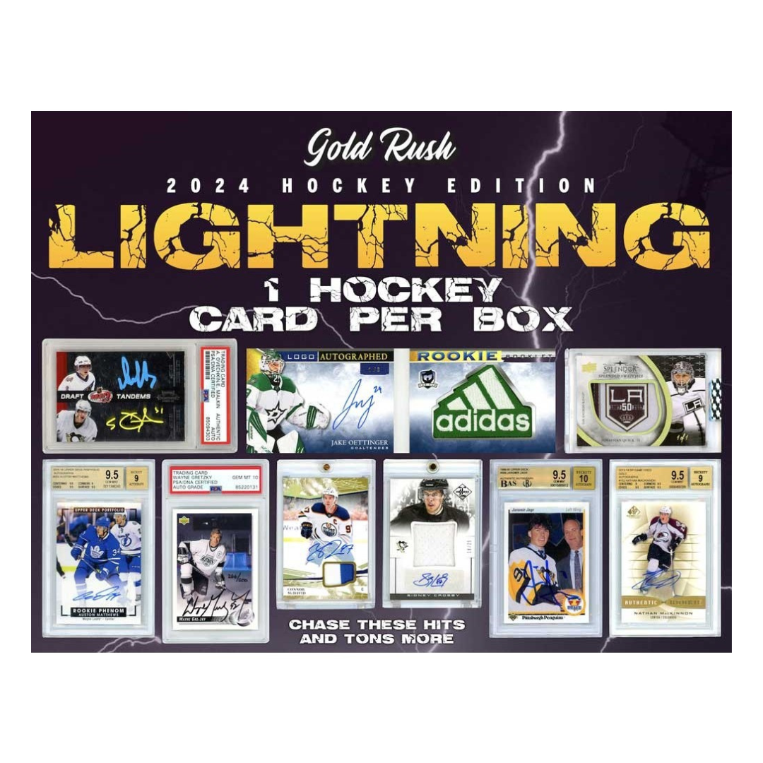 2024 Gold Rush Lightning Hockey Box