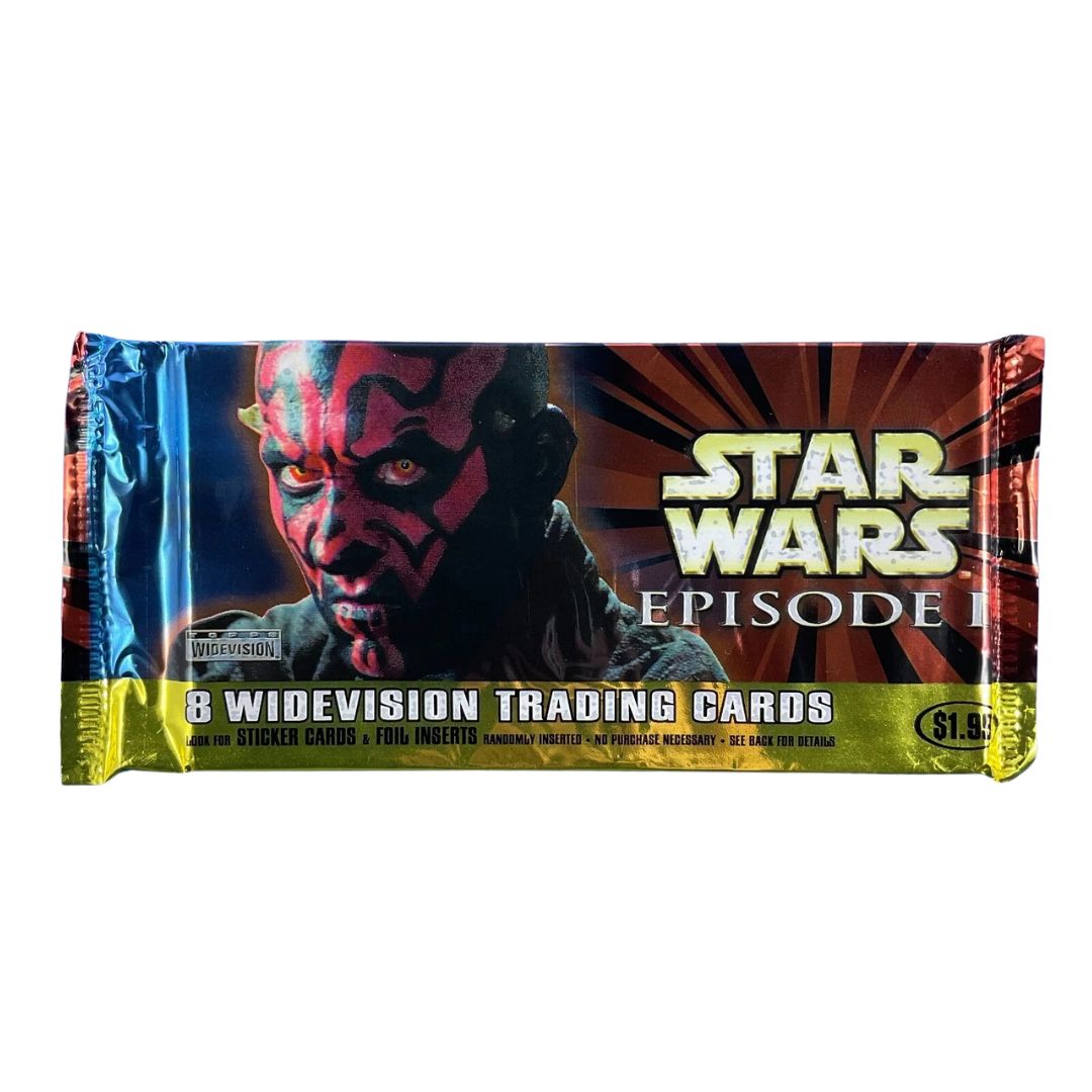 Topps Star Wars Episode I Super Wide Movie Card Pack