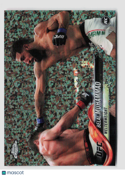 2018 Topps Chrome UFC Belal Muhammad Mini-diamond #75