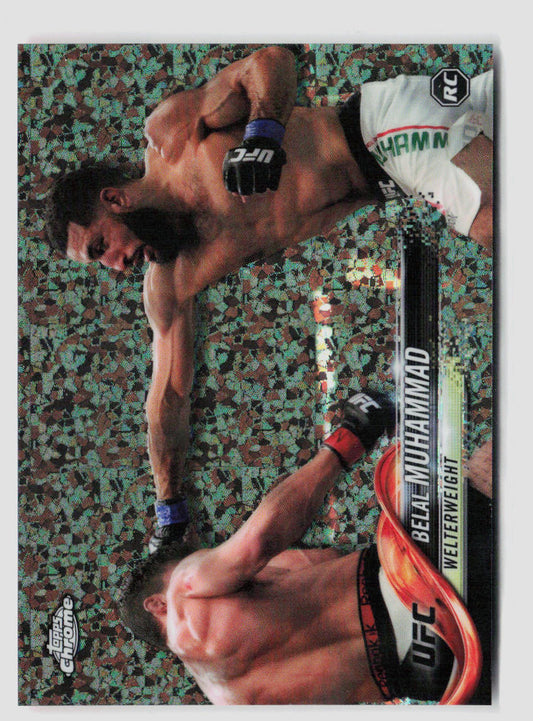 2018 Topps Chrome UFC Belal Muhammad Mini-diamond #75