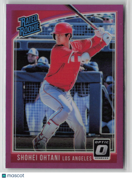 2018 Donruss Optic Rated Rookie Shohei Ohtani Purple #56