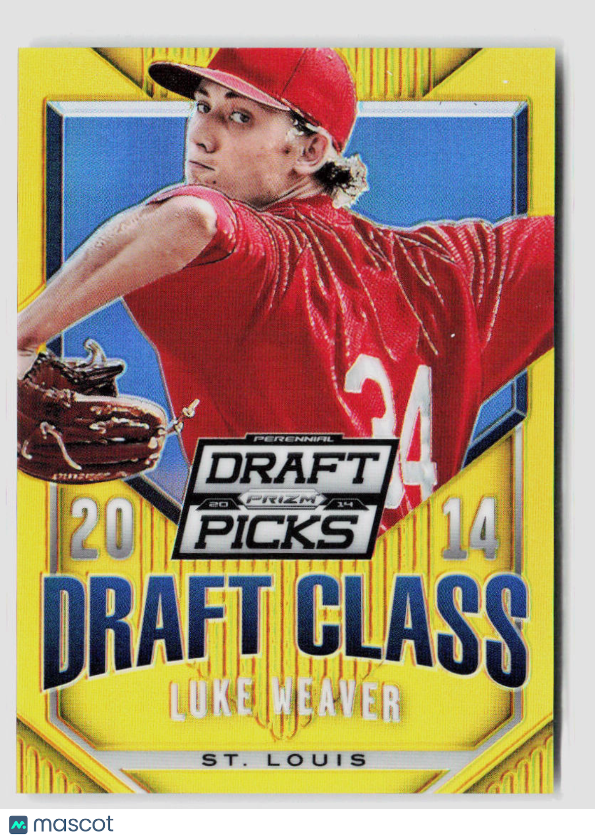 2014-Panini Luke Weaver Draft Class Rookie Gold #/10 #25