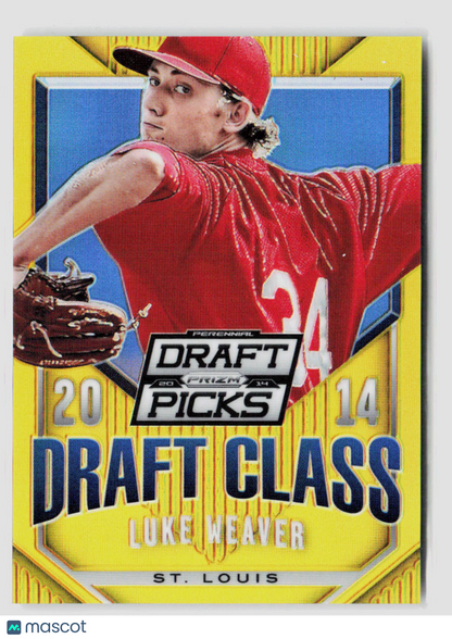 2014-Panini Luke Weaver Draft Class Rookie Gold #/10 #25