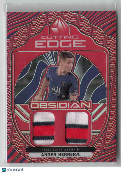 2021-22 Panini Obsidian Ander Herrera Cutting Edge Patch 7/8 #CE-AH