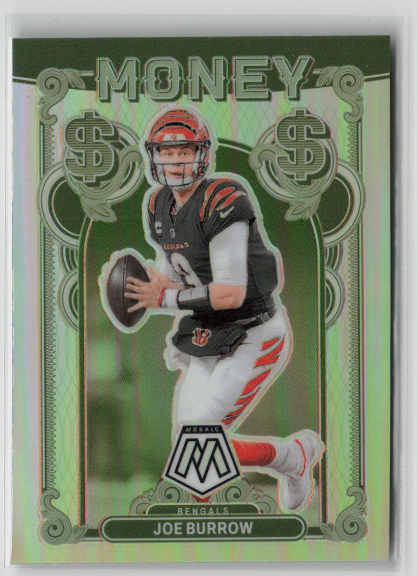 2024 Panini Mosaic Joe Burrow Money Case Hit #16