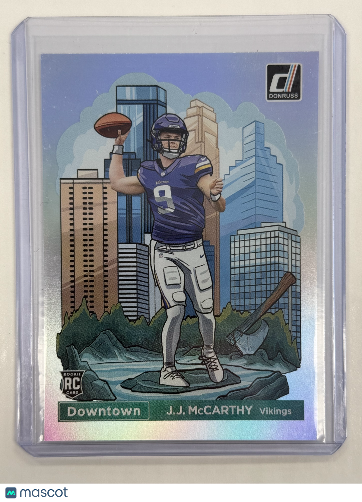 2024 Panini Donruss J.J. McCarthy Downtown #11