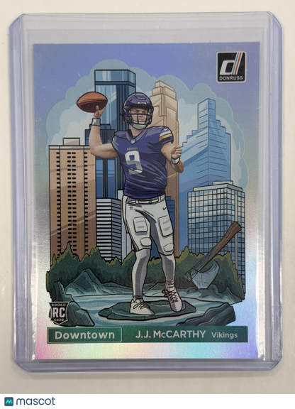 2024 Panini Donruss J.J. McCarthy Downtown #11