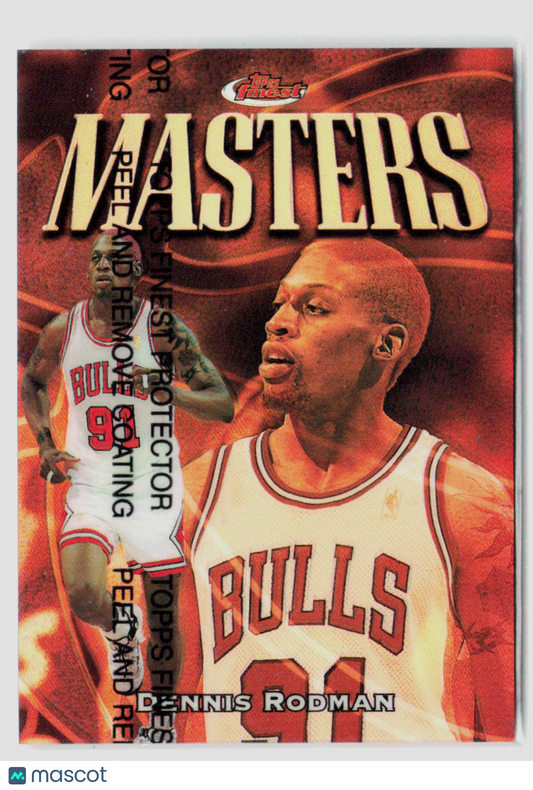 1997 Topps Finest Dennis Rodman Refractors Masters #220