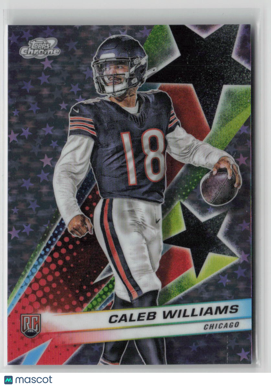 2024 Topps Chrome Cosmic Caleb Williams Starfractor SSP #258
