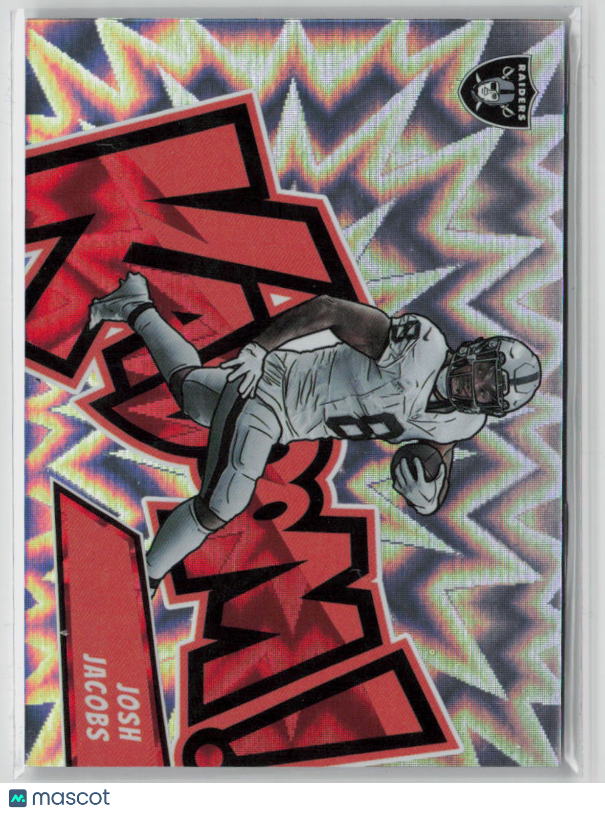 2023 Panini Absolute Kaboom! Josh Jacobs Kaboom! #No. 10