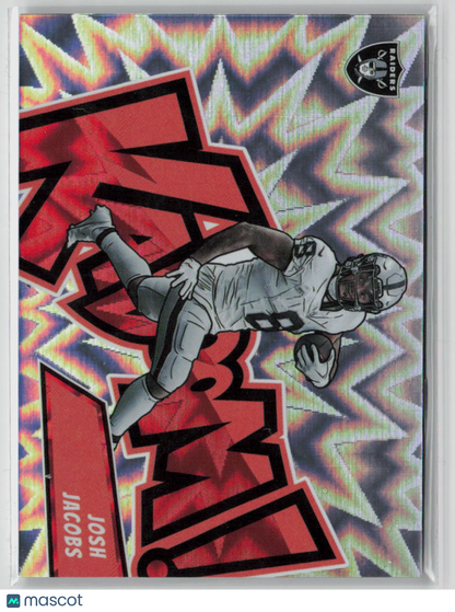 2023 Panini Absolute Kaboom! Josh Jacobs Kaboom! #No. 10