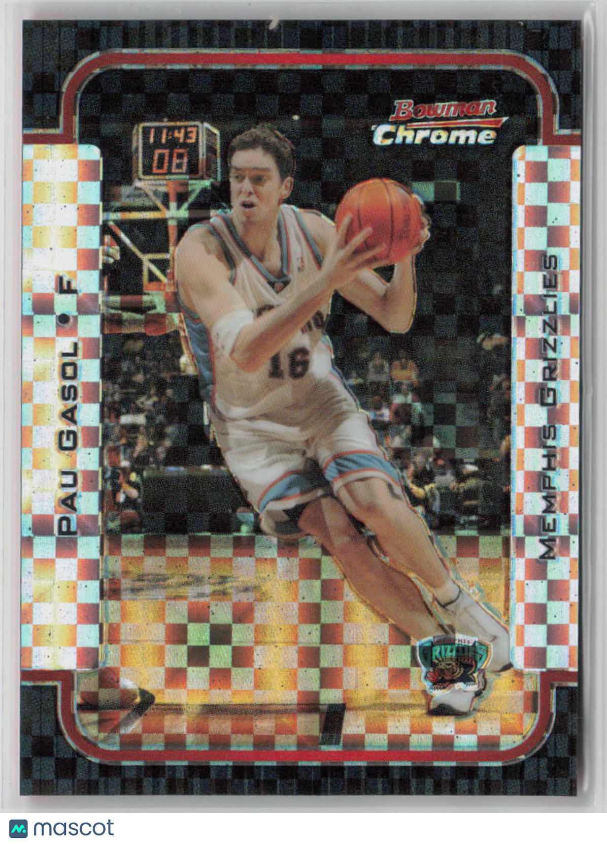 2003-04 Topps Chrome X-Fractor Pau Gasol 019/150 #65