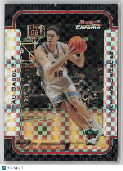 2003-04 Topps Chrome X-Fractor Pau Gasol 019/150 #65