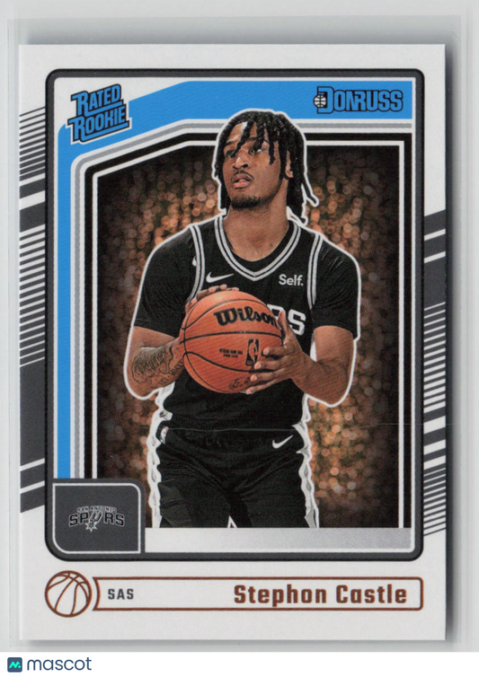 2024-25 Panini Donruss Rated Rookie Stephon Castle #244