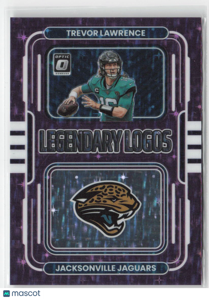 2022 Panini Optic Trevor Lawrence Purple Stars FOTL #10/25 #LL-16