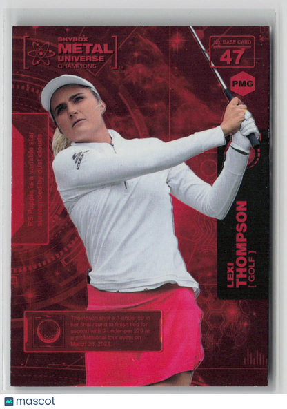2021 Metal Universe Champions Lexi Thompson Precious Metal Gems 082/150 #47