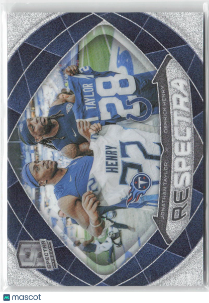 2023 Panini Spectra Derrick Henry Jonathan Taylor Respectra Case Hit