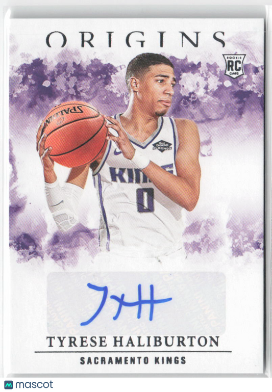 2020-21 Panini Origins Tyrese Haliburton RC Auto #RA-HAL