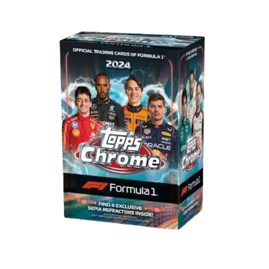 2024 Topps Chrome F1 Formula 1 Blaster Box