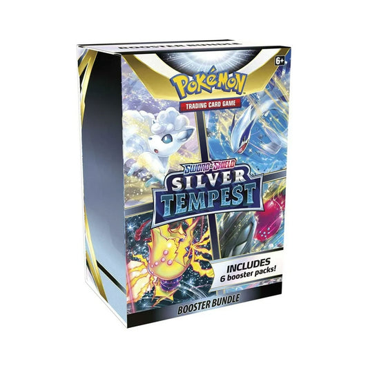Pokemon Sword and Shield Silver Tempest Booster Bundle