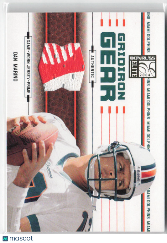 2004 Donruss Gridiron Gear Dan Marino #20/25 #GG-22