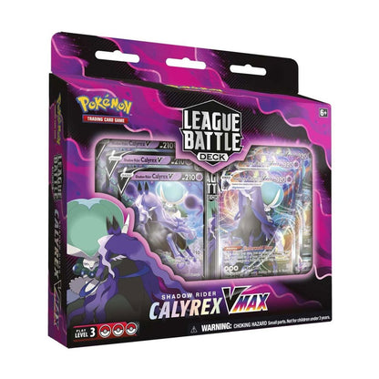 Pokémon Ice/Shadow Rider Calyrex VMAX League Battle Deck - Random Promo