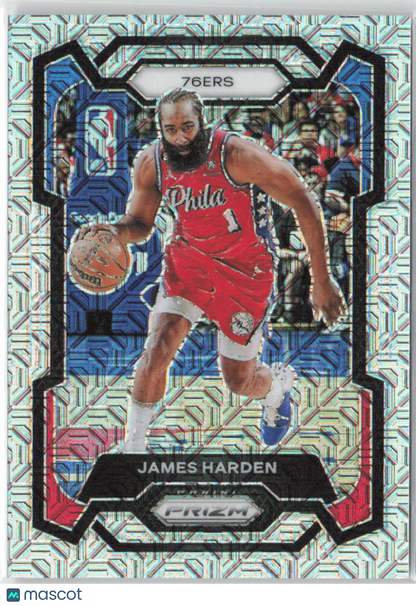 2023 Panini Prizm James Harden 18/25 Mojo #98