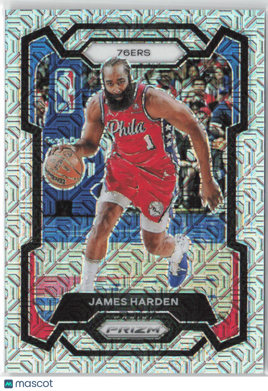 2023 Panini Prizm James Harden 18/25 Mojo #98