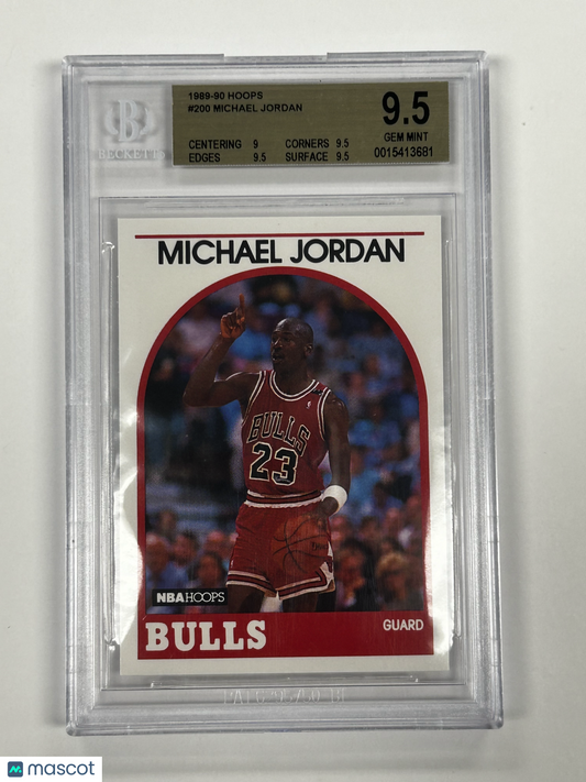 1989-90 Hoops Michael Jordan #200 BGS 9.5