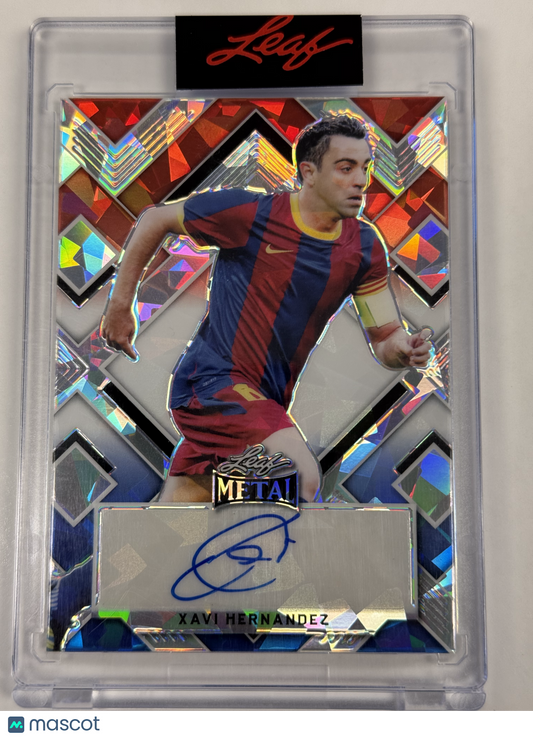 2023 Leaf Metal Xavi Hernandez 5/5 Autographed #BA-XH1