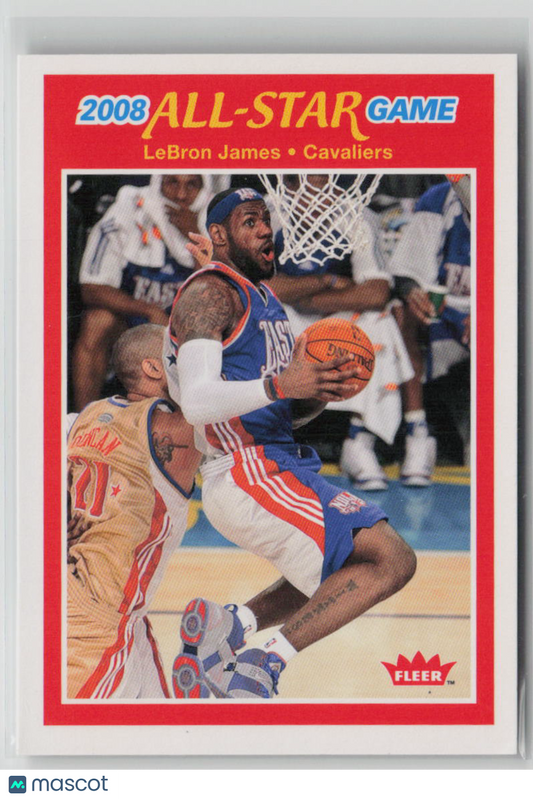 2009 Fleer All-Star Game LeBron James #124