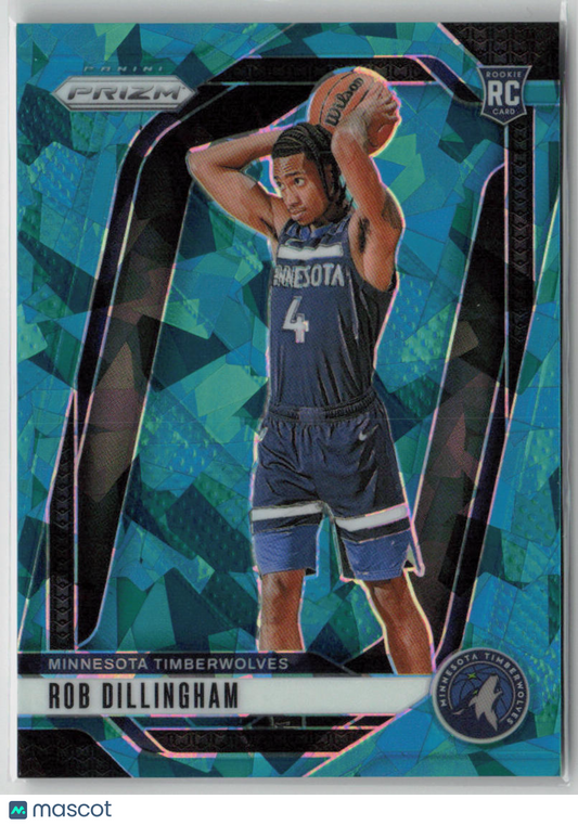 2024-25 Panini Prizm Basketball Rob Dillingham RC 221/225 #250