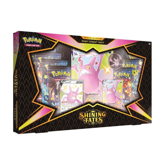 Pokemon Shiny Crobat Vmax Premium Collection Box