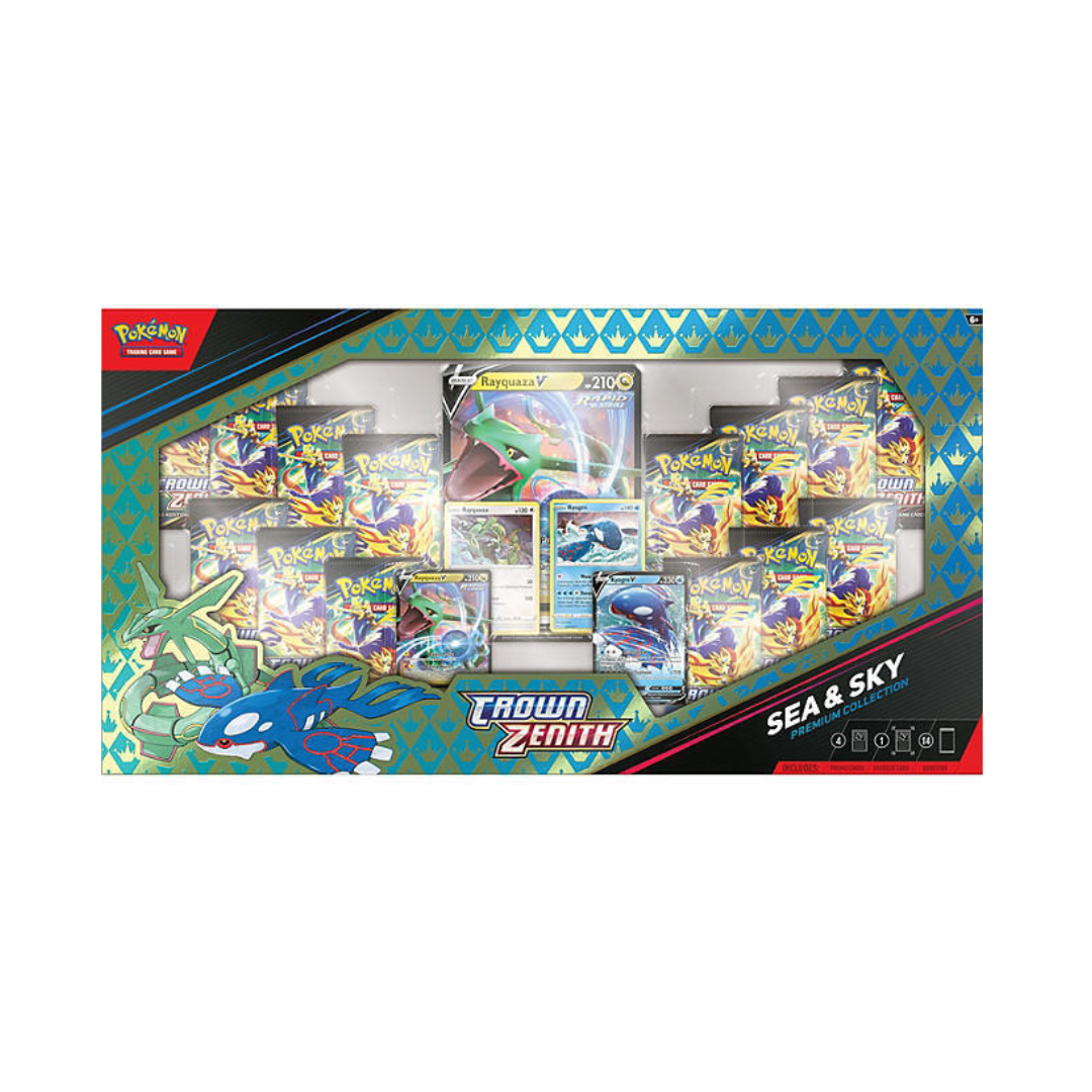 Pokemon Crown Zenith Sea & Sky Collection Box