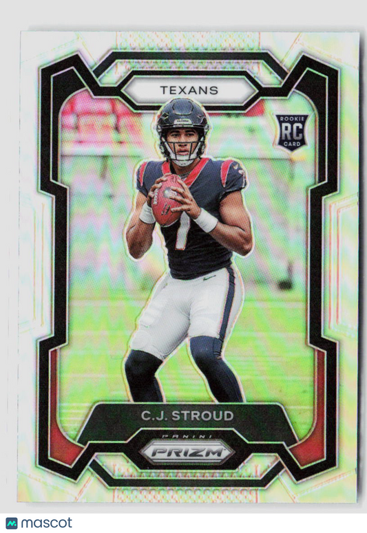 2023 Prizm CJ Stroud Silver Prizm Rookie Card #339