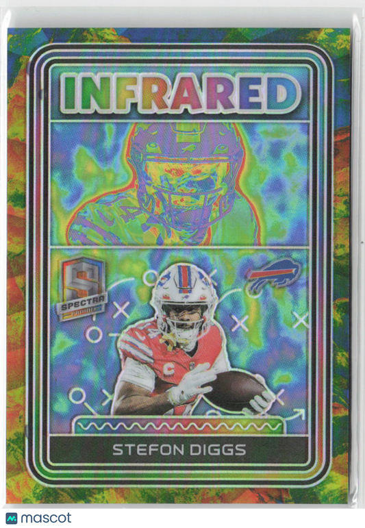 2023 Panini Stefon Diggs Infrared #05/10 #1-SD