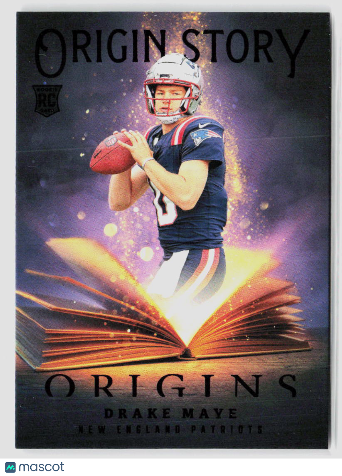 2024 Panini Origins Drake Maye Origin Story Case Hit RC #2